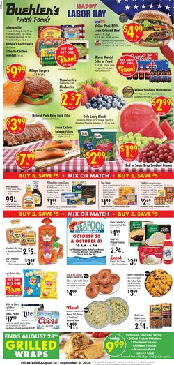 Weekly ad Buehler's Fresh Food 09/25/2024 - 10/01/2024