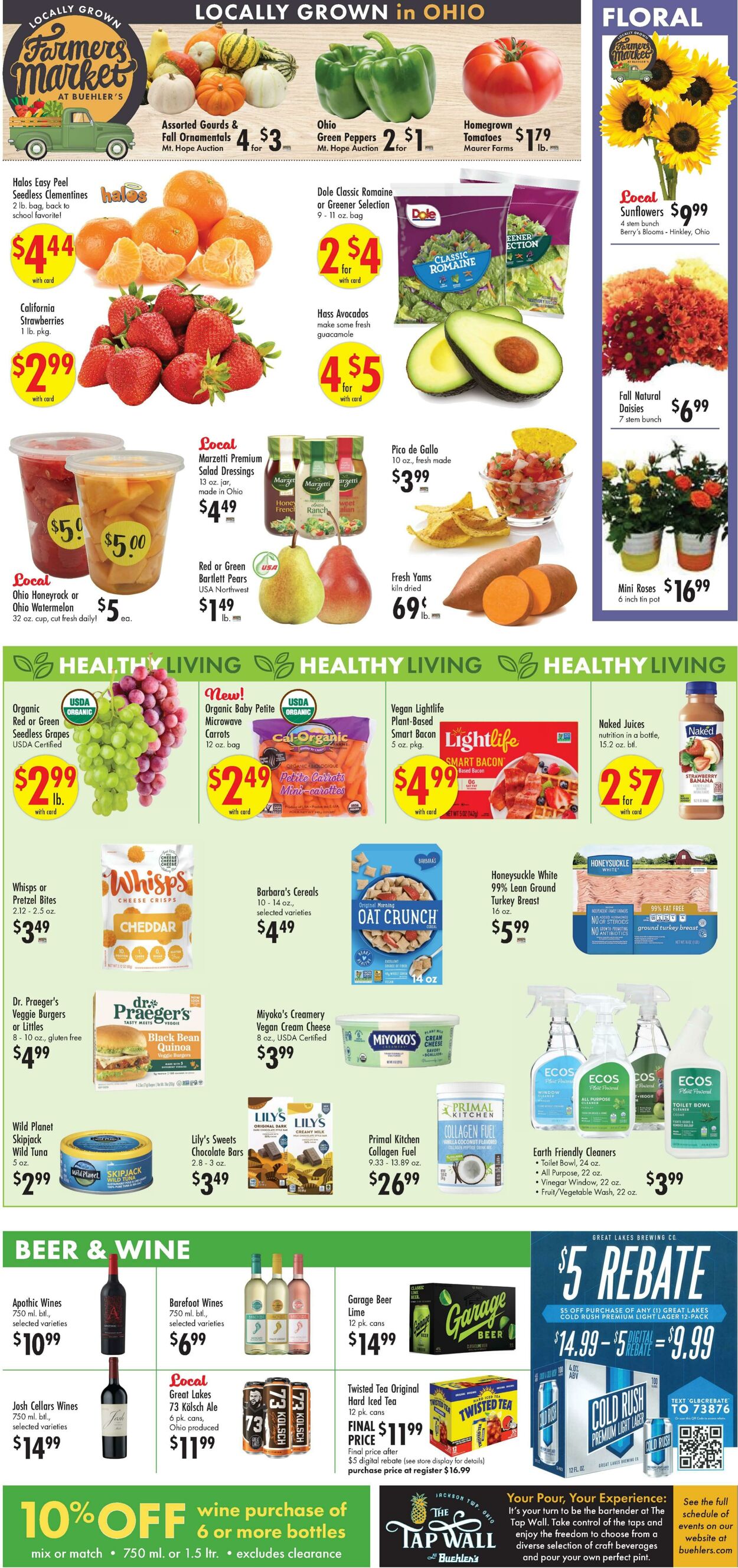 Weekly ad Buehler's Fresh Food 09/04/2024 - 09/10/2024