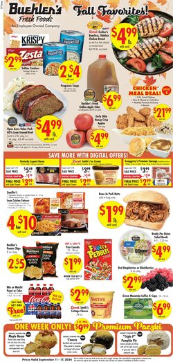 Weekly ad Buehler's Fresh Food 10/02/2024 - 10/08/2024