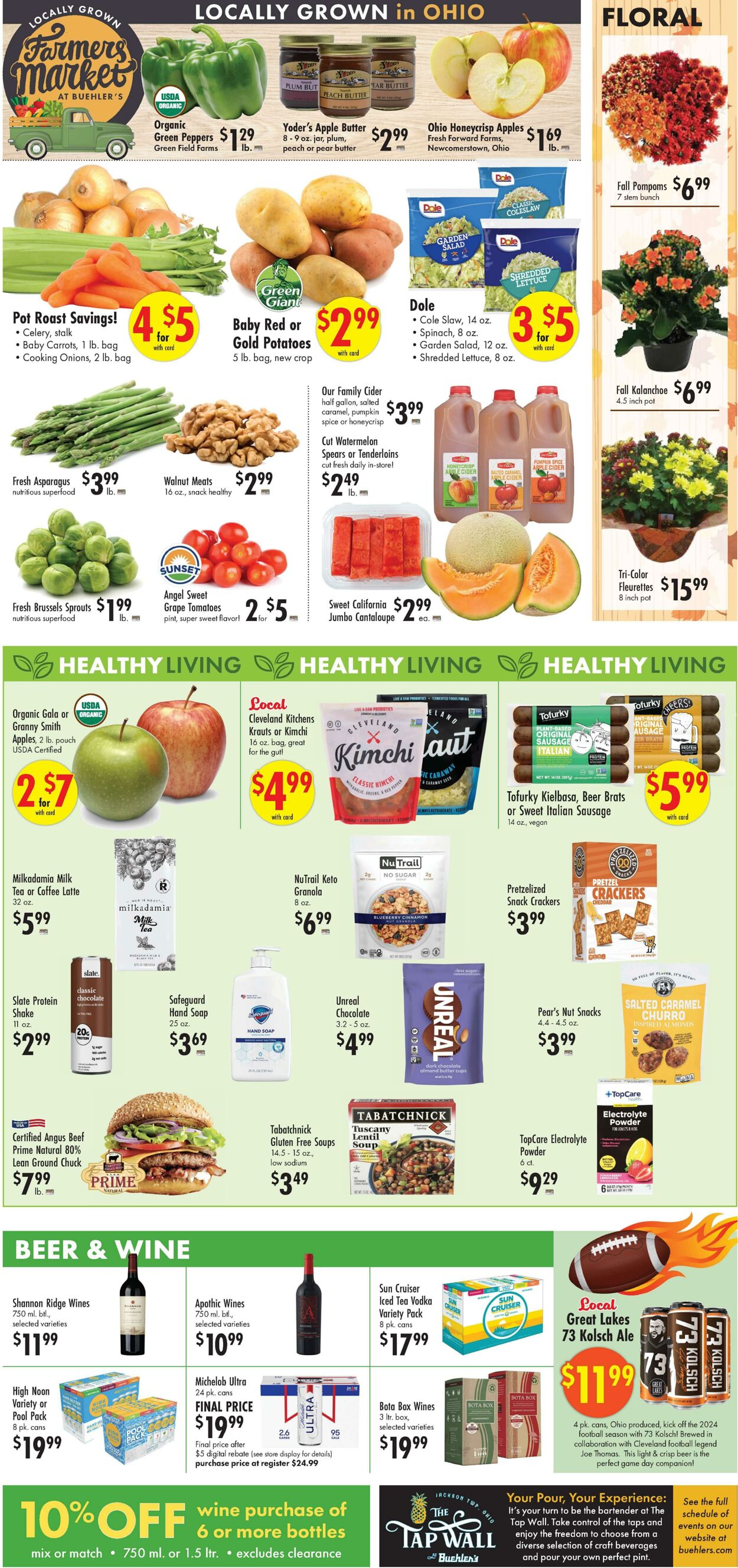 Weekly ad Buehler's Fresh Food 09/18/2024 - 09/24/2024