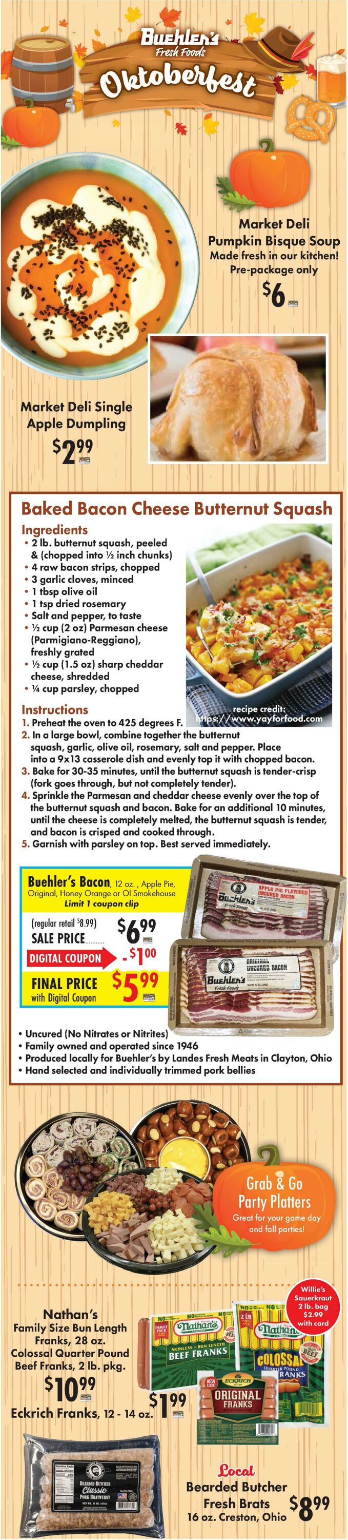 Weekly ad Buehler's Fresh Food 09/18/2024 - 09/24/2024