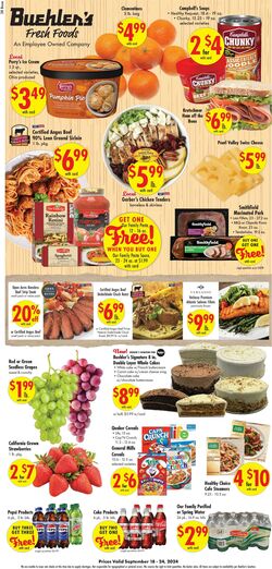 Weekly ad Buehler's Fresh Food 07/31/2024 - 08/06/2024