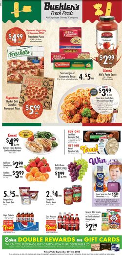 Weekly ad Buehler's Fresh Food 09/20/2023 - 09/26/2023