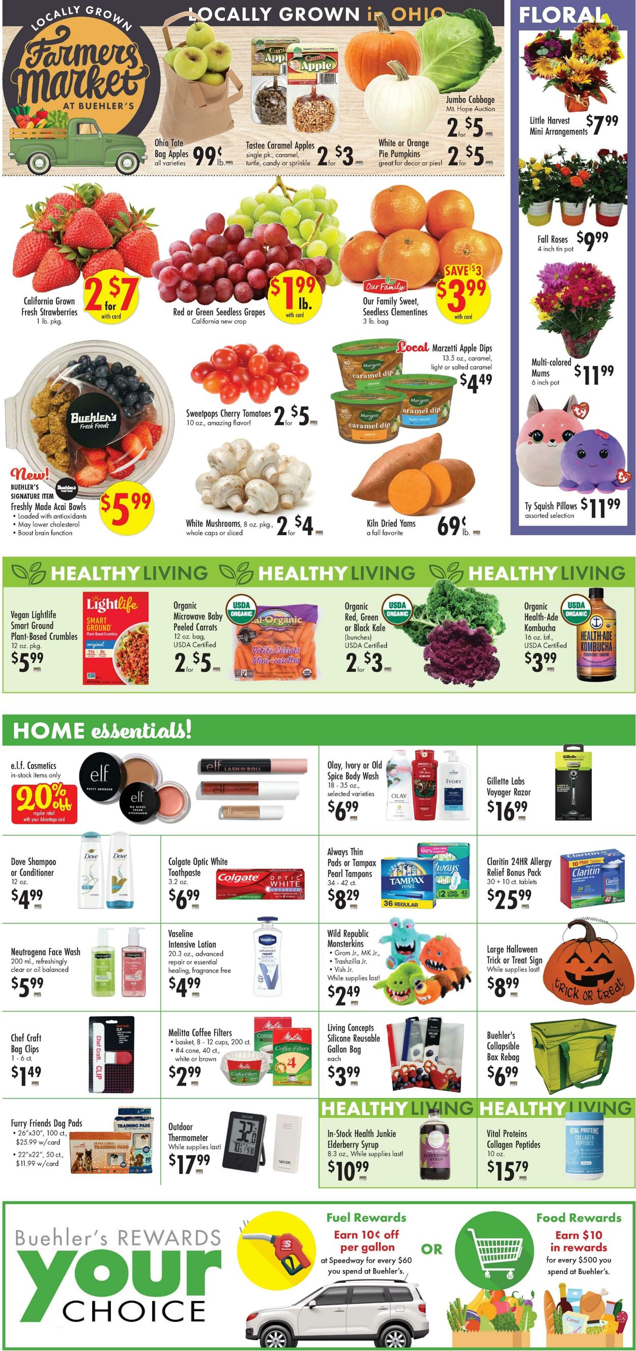 Weekly ad Buehler's Fresh Food 09/25/2024 - 10/01/2024