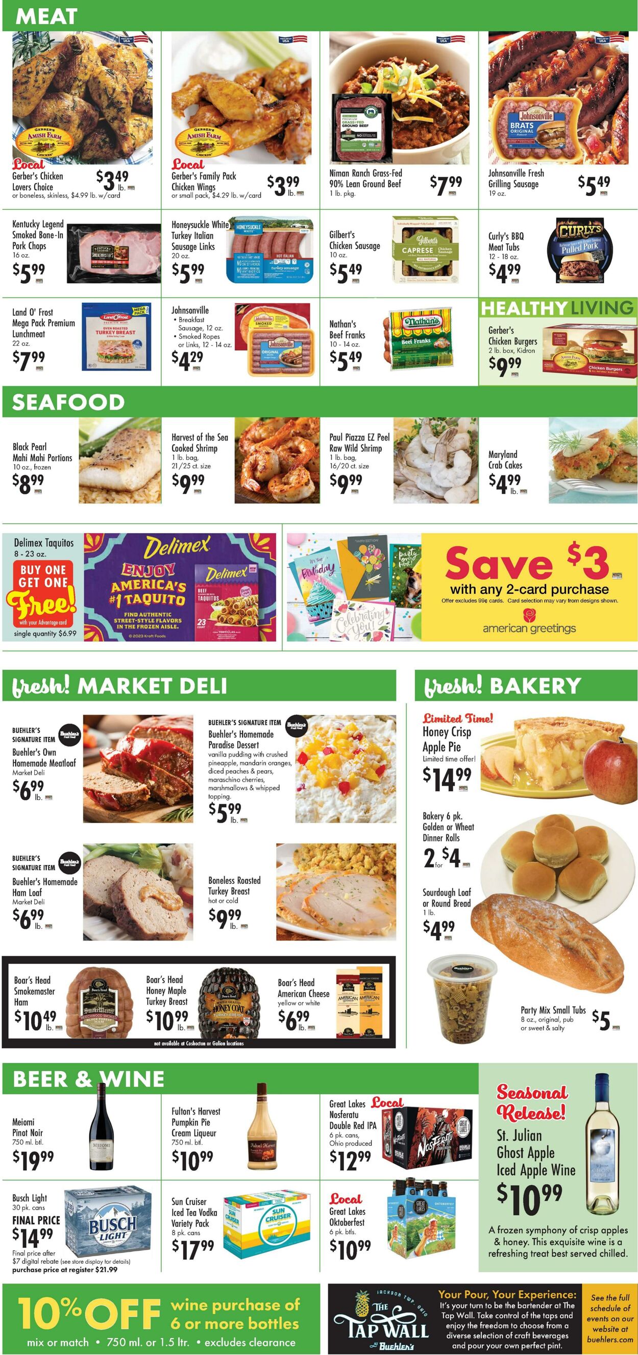 Weekly ad Buehler's Fresh Food 09/25/2024 - 10/01/2024