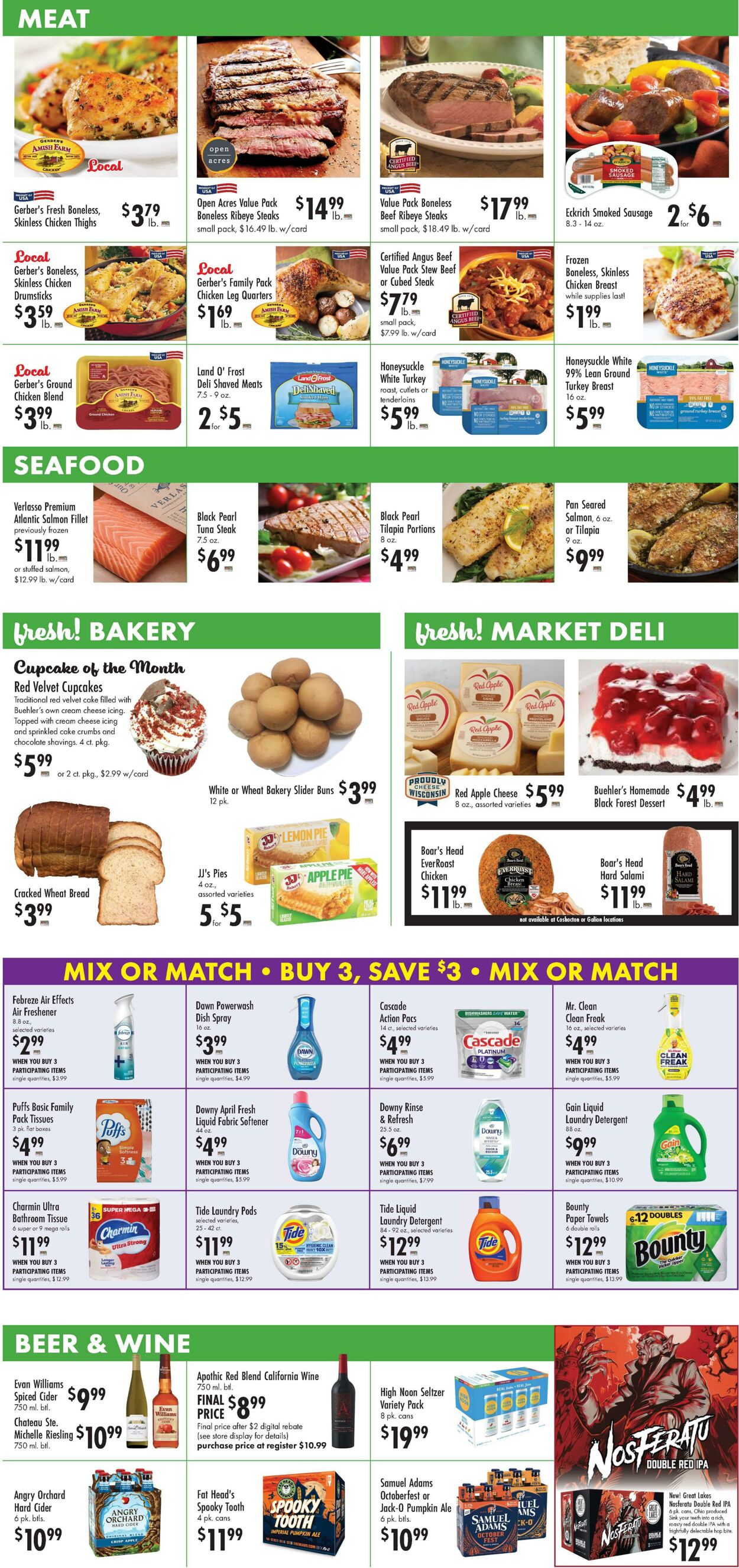 Weekly ad Buehler's Fresh Food 10/02/2024 - 10/08/2024