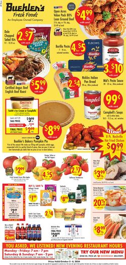 Weekly ad Buehler's Fresh Food 11/25/2022 - 12/06/2022