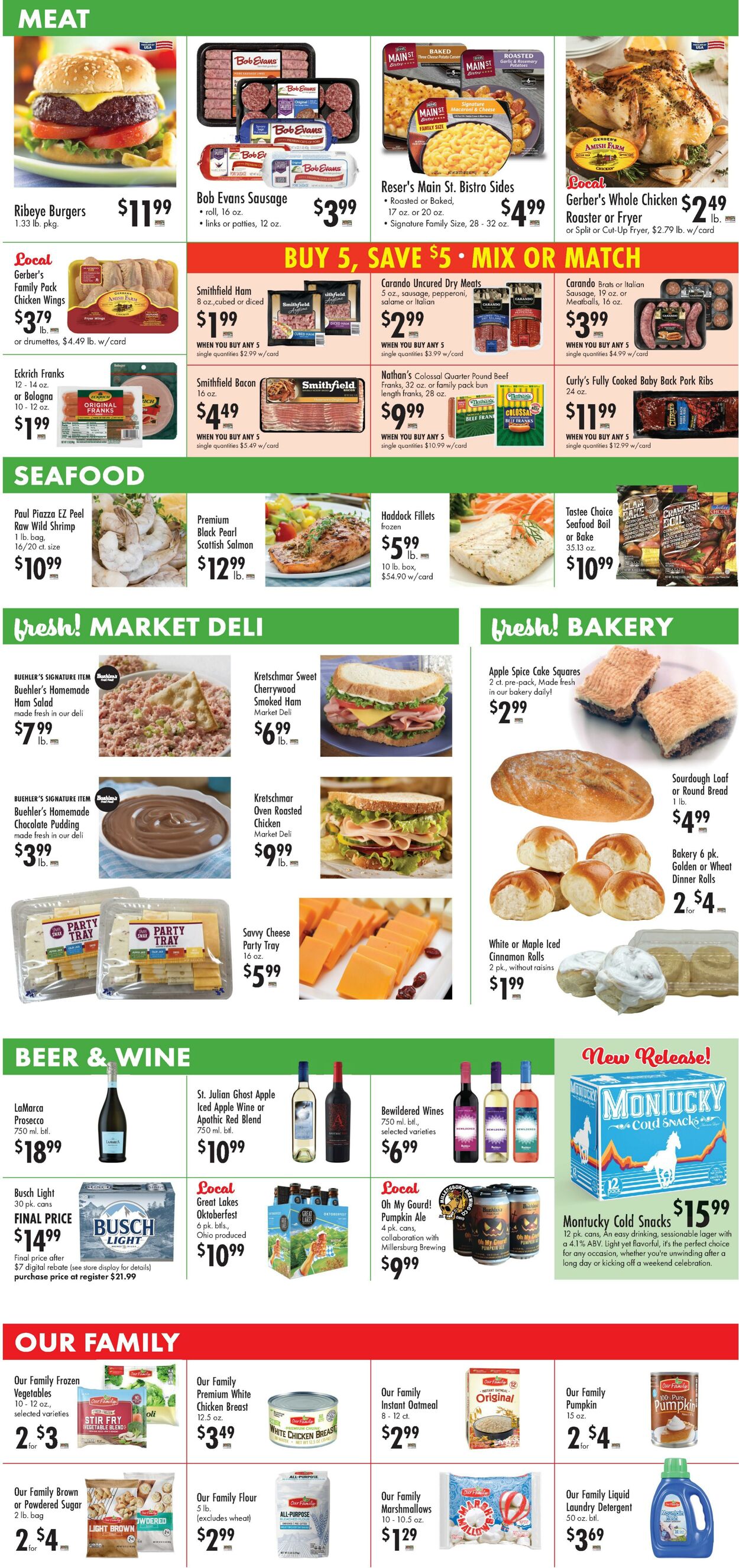 Weekly ad Buehler's Fresh Food 10/09/2024 - 10/15/2024