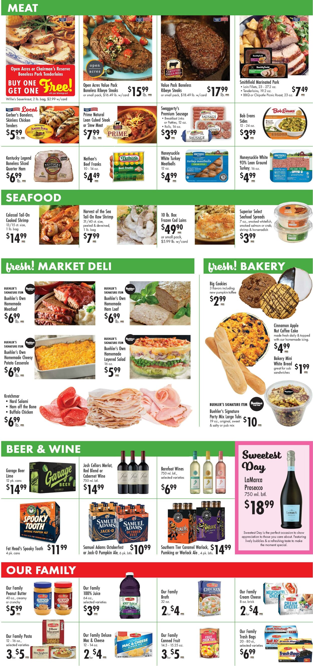 Weekly ad Buehler's Fresh Food 10/16/2024 - 10/22/2024