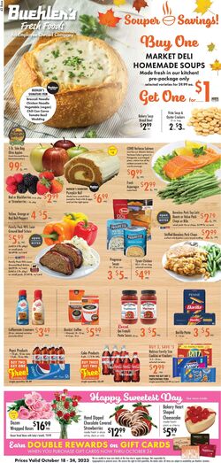 Weekly ad Buehler's Fresh Food 10/18/2023 - 10/24/2023