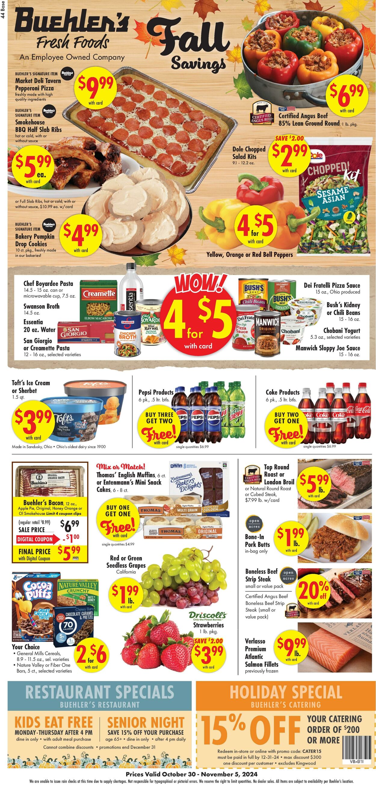 Weekly ad Buehler's Fresh Food 10/30/2024 - 11/05/2024