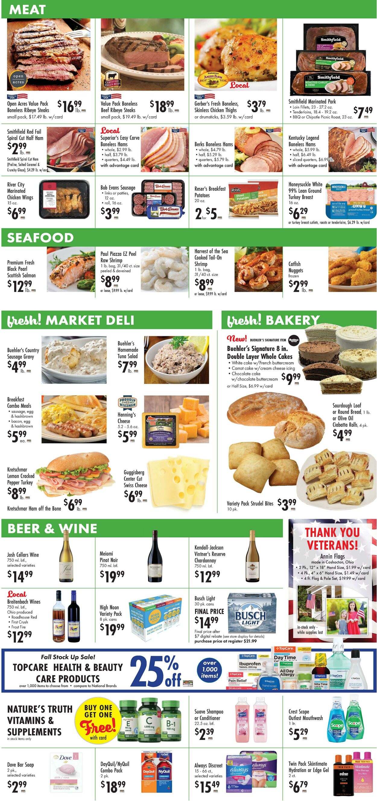 Weekly ad Buehler's Fresh Food 11/06/2024 - 11/12/2024