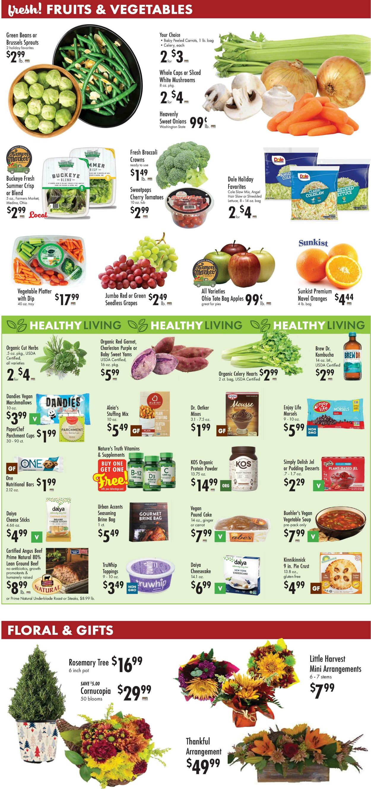 Weekly ad Buehler's Fresh Food 11/15/2023 - 11/23/2023