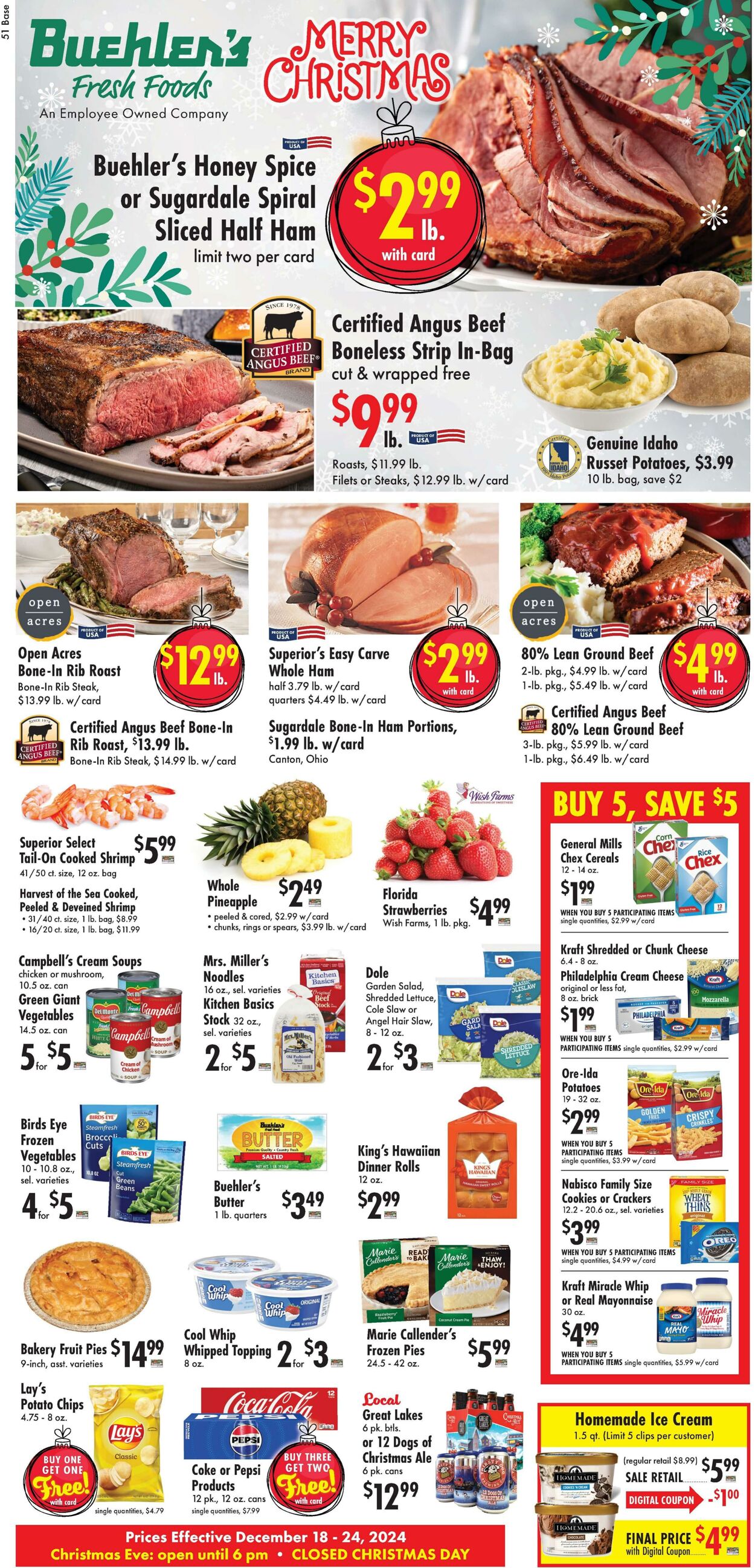 Weekly ad Buehler's Fresh Food 12/18/2024 - 12/24/2024