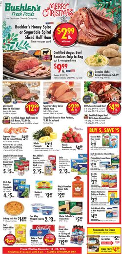 Weekly ad Buehler's Fresh Food 01/22/2025 - 01/28/2025