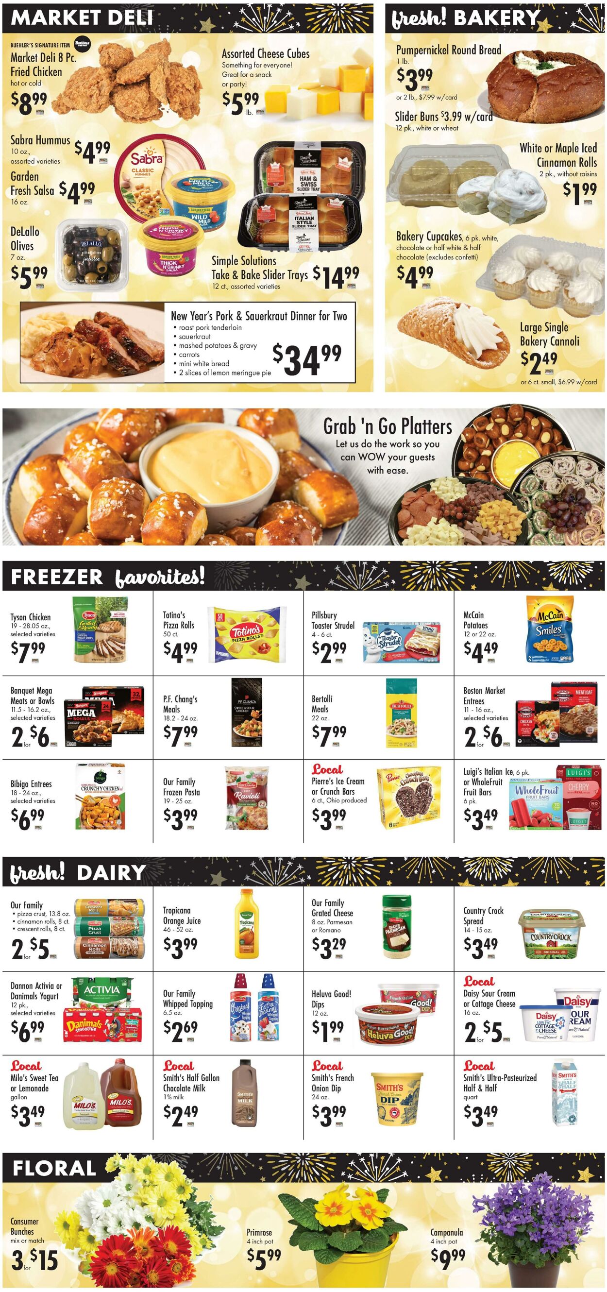 Weekly ad Buehler's Fresh Food 12/26/2024 - 01/01/2025