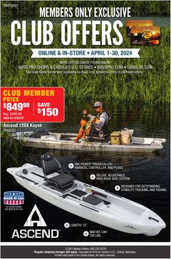 Weekly ad Cabela's 02/01/2022 - 12/31/2022