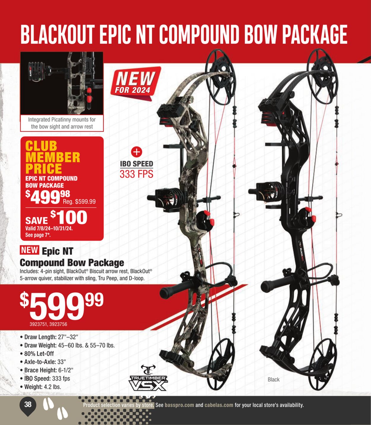 Weekly ad Cabela's 07/04/2024 - 11/30/2024