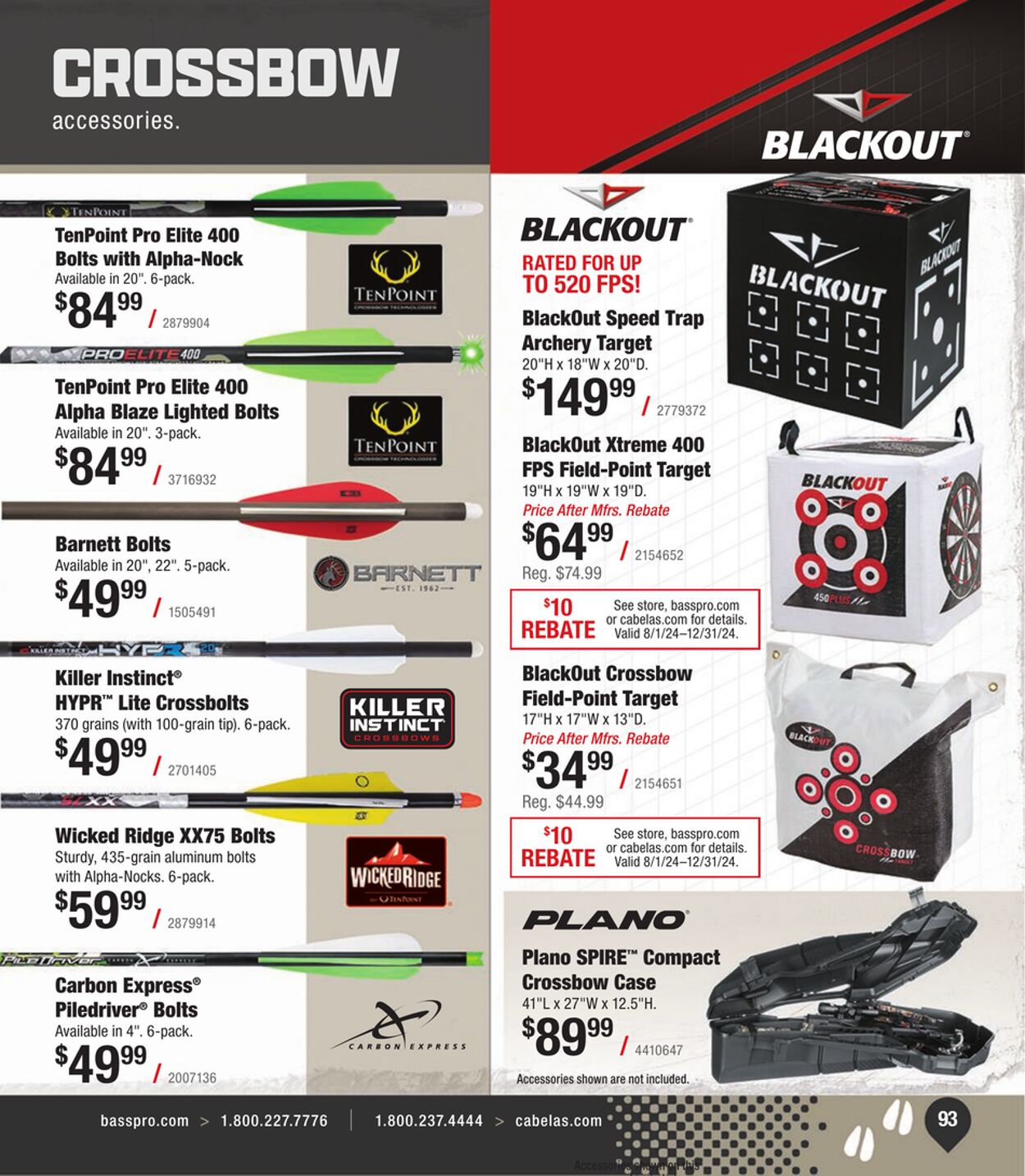 Weekly ad Cabela's 07/04/2024 - 11/30/2024