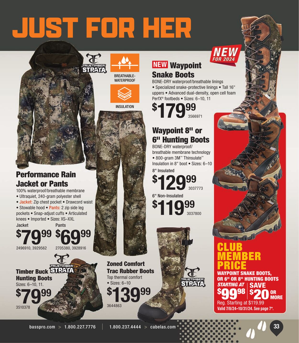 Weekly ad Cabela's 07/04/2024 - 11/30/2024