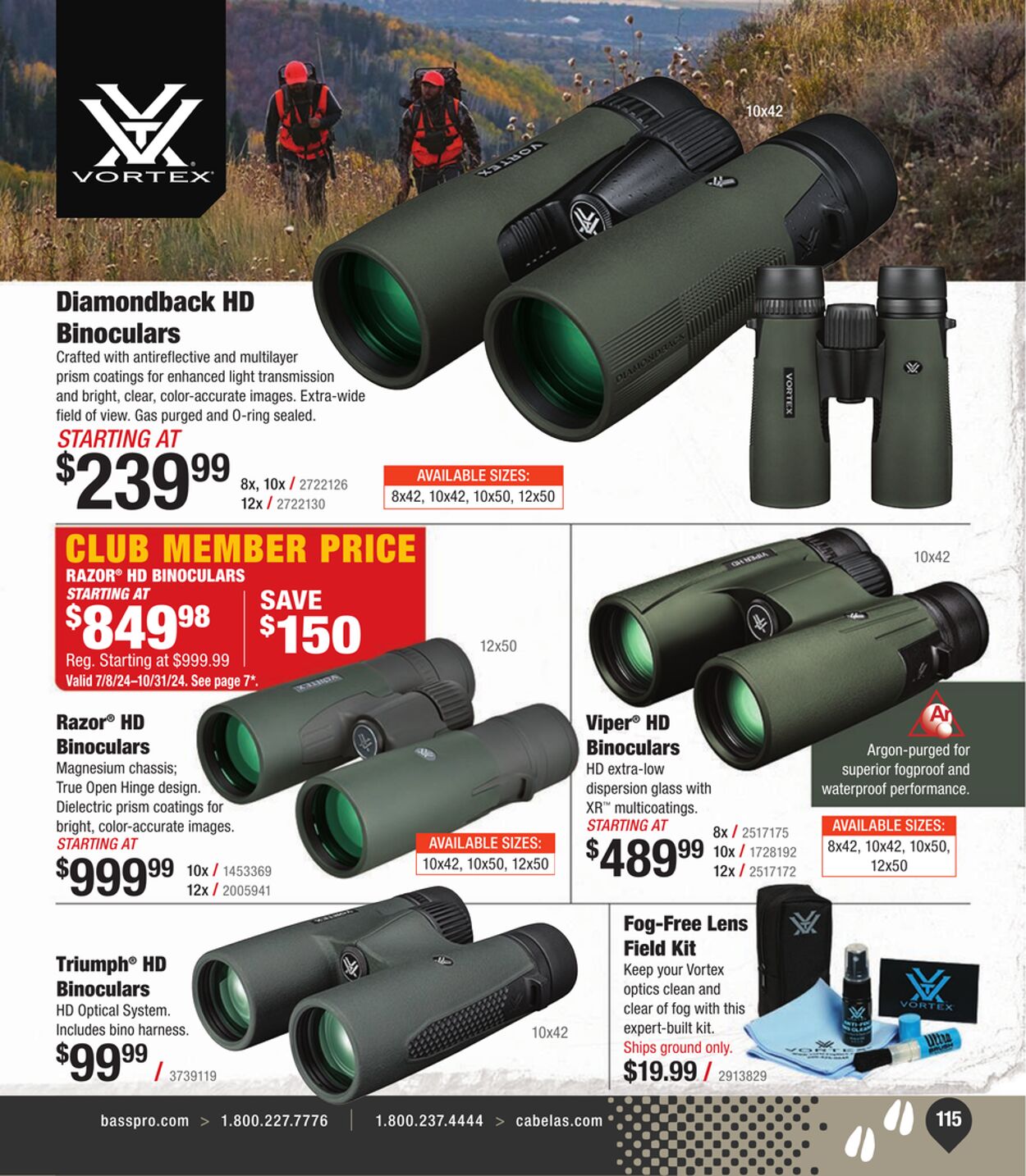 Weekly ad Cabela's 07/04/2024 - 11/30/2024