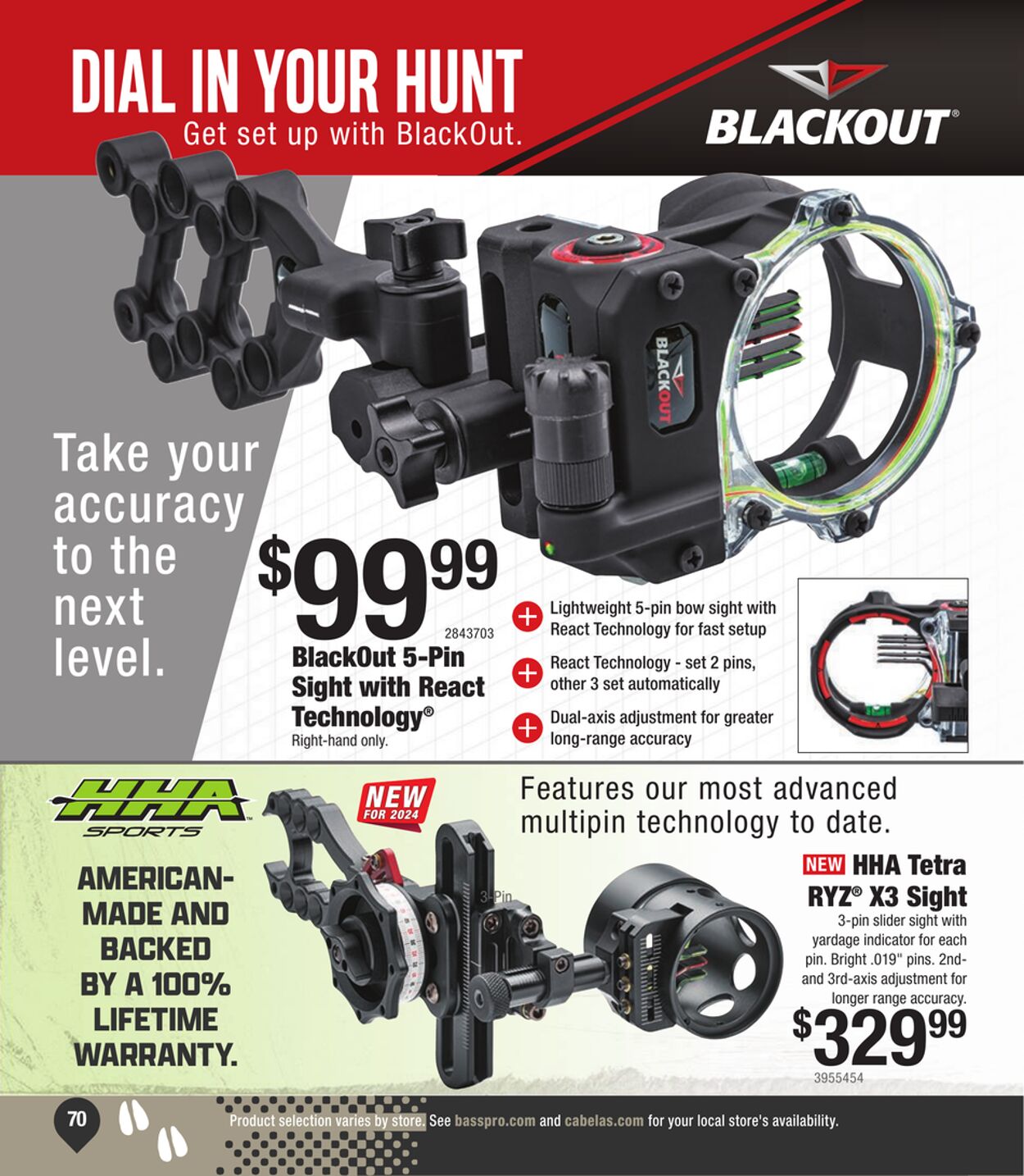 Weekly ad Cabela's 07/04/2024 - 11/30/2024