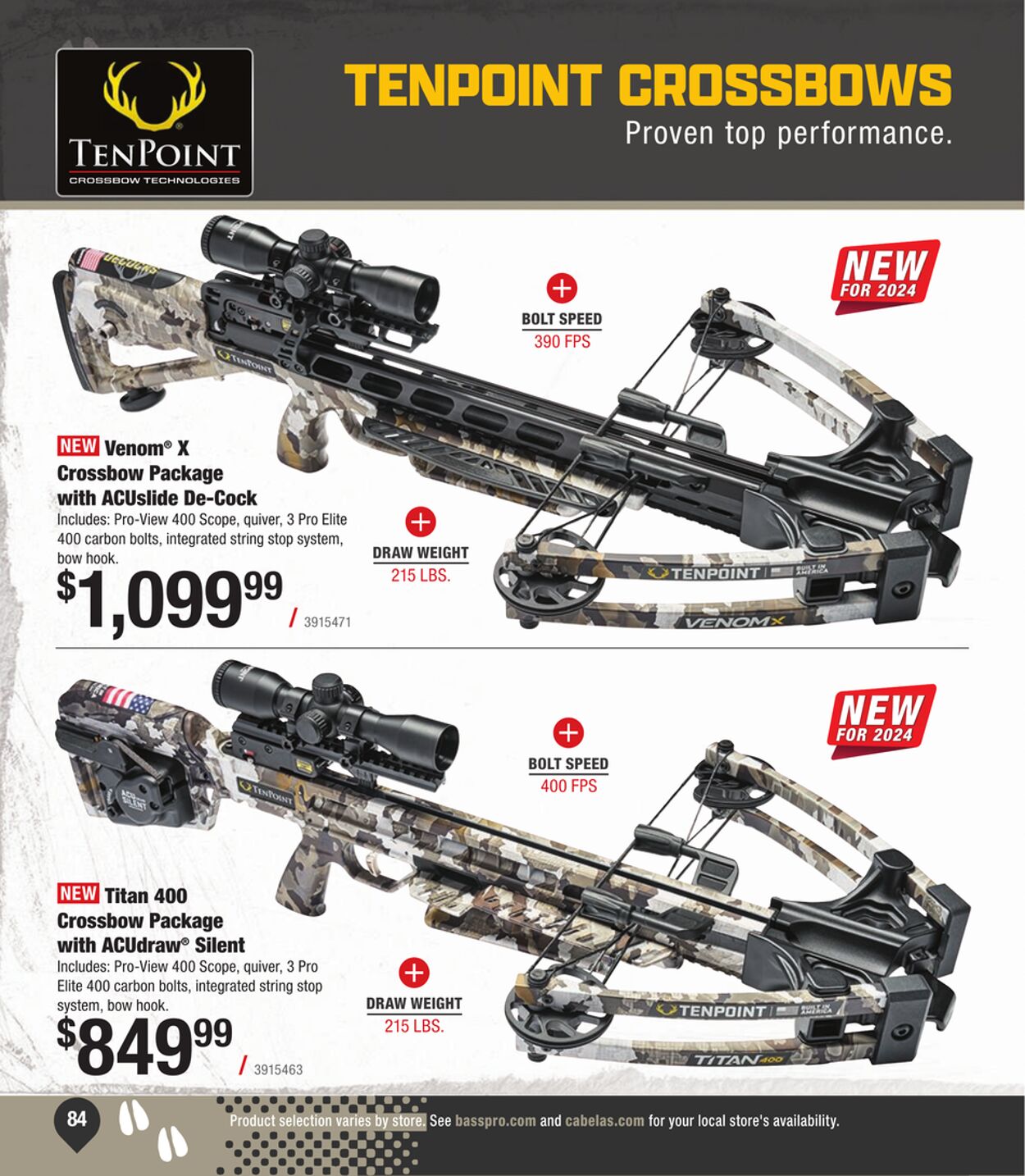 Weekly ad Cabela's 07/04/2024 - 11/30/2024