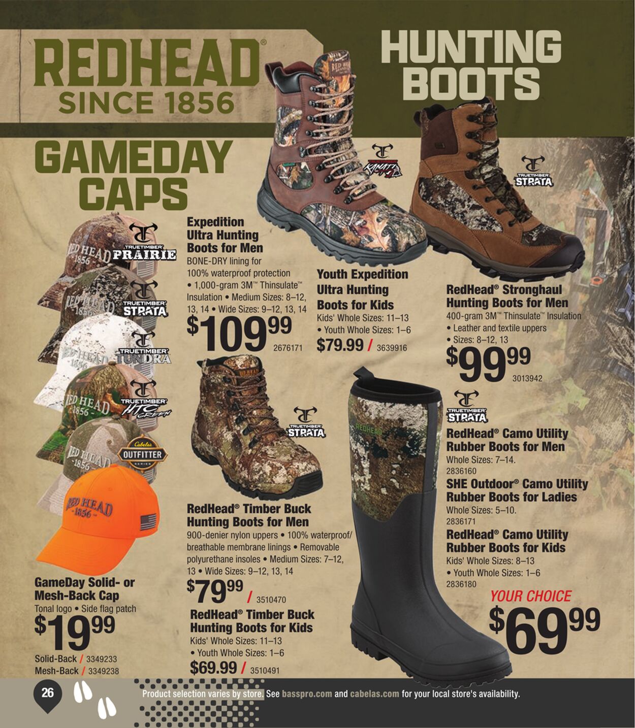 Weekly ad Cabela's 07/04/2024 - 11/30/2024