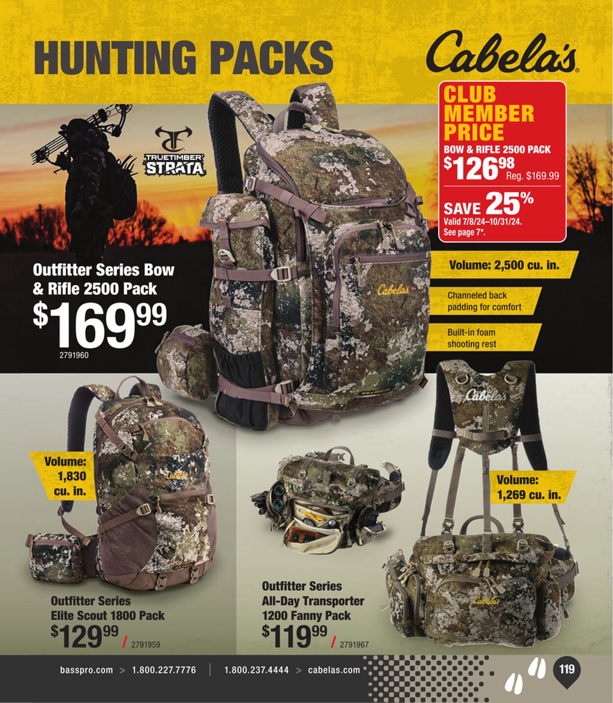 Weekly ad Cabela's 07/04/2024 - 11/30/2024