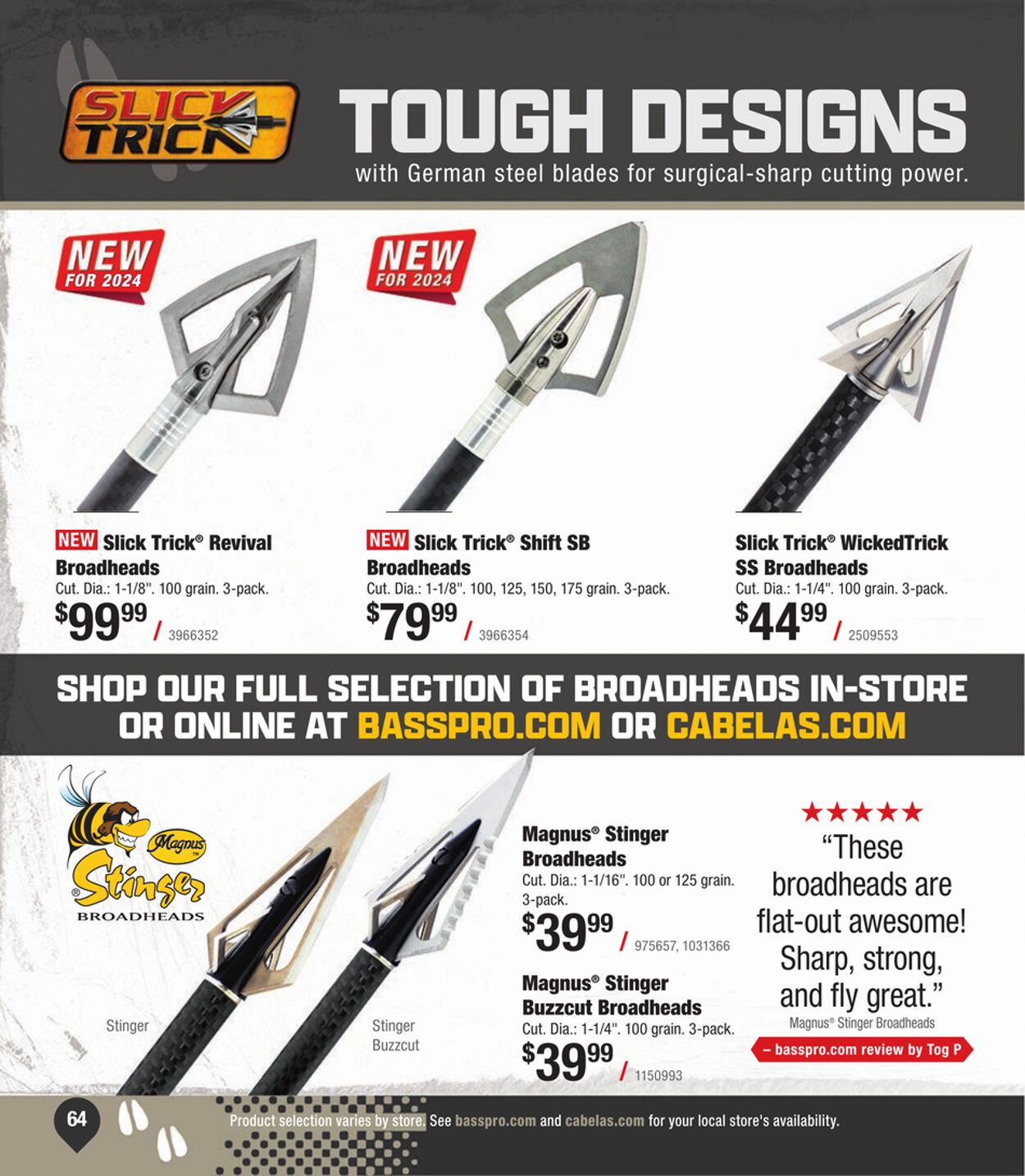 Weekly ad Cabela's 07/04/2024 - 11/30/2024