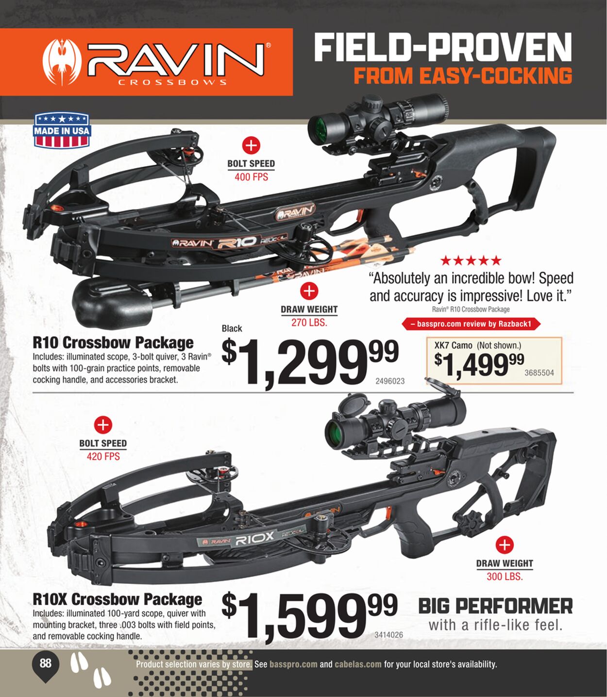 Weekly ad Cabela's 07/04/2024 - 11/30/2024