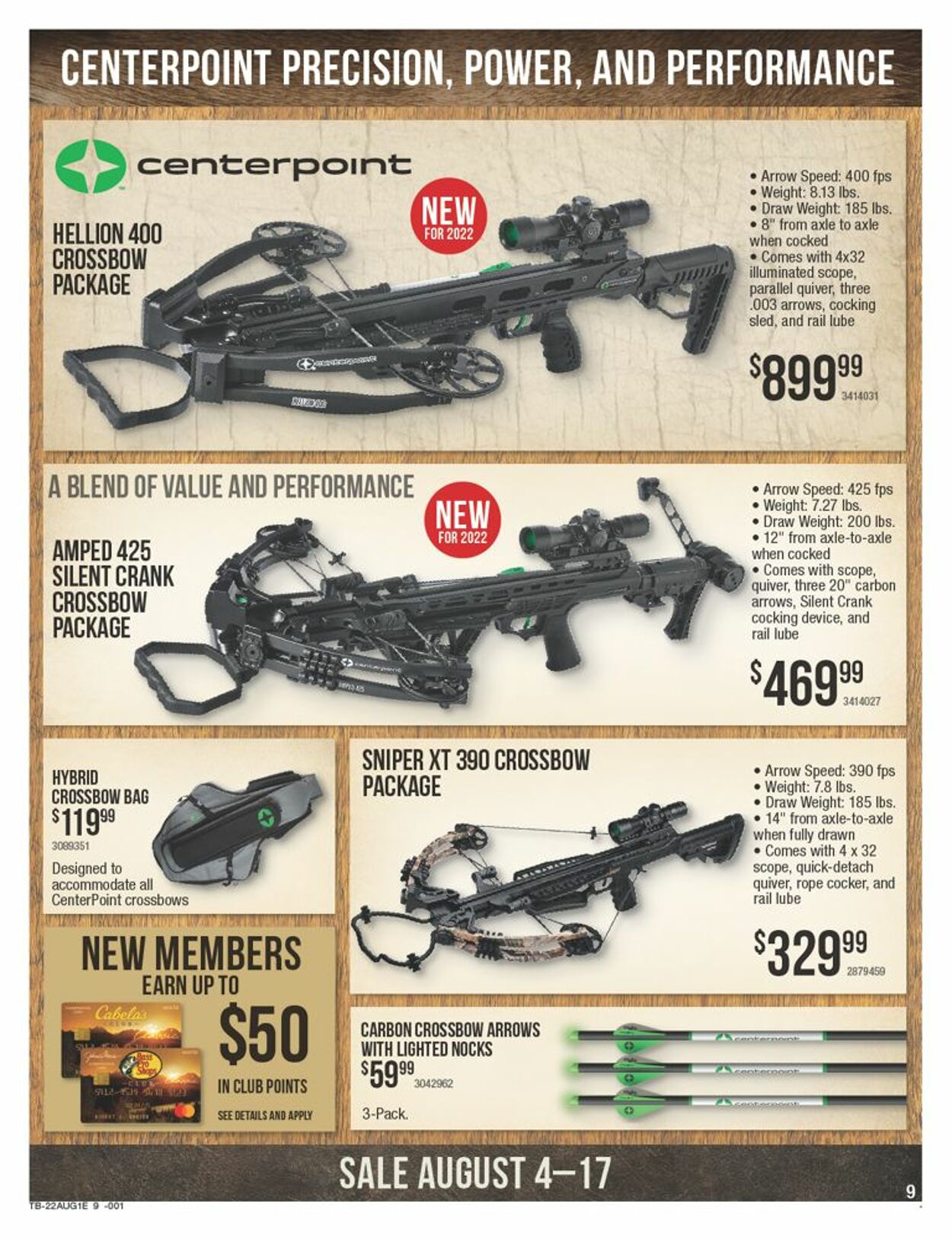 Weekly ad Cabela's 08/04/2022 - 08/17/2022