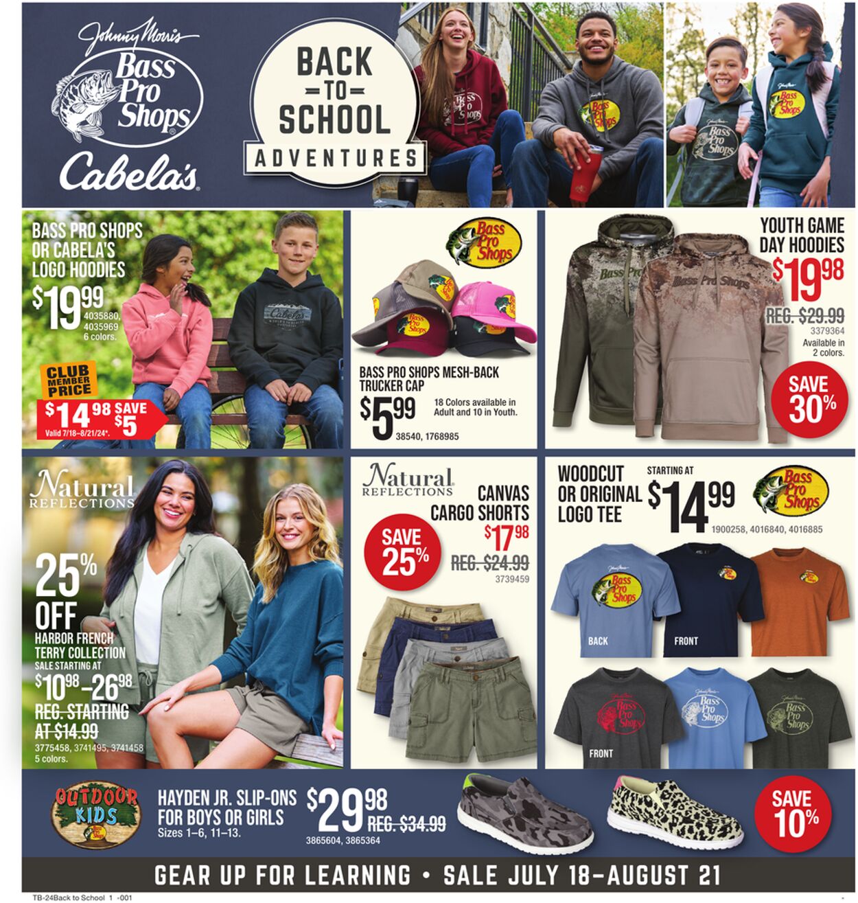 Weekly ad Cabela's 07/18/2024 - 08/21/2024