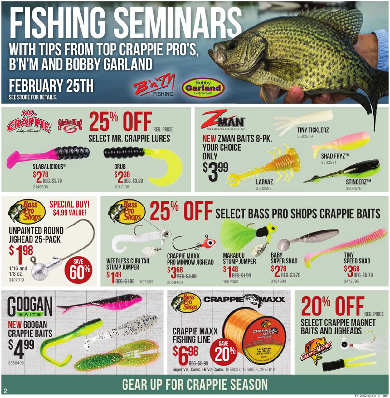Weekly ad Cabela's 02/23/2023 - 03/08/2023