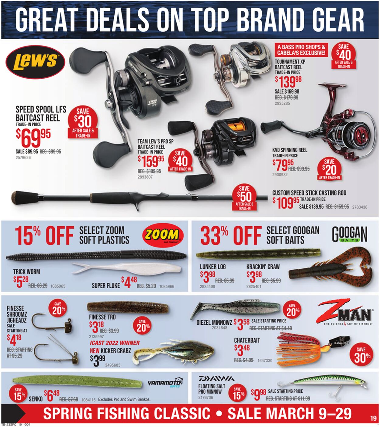 Weekly ad Cabela's 03/01/2023 - 03/31/2023