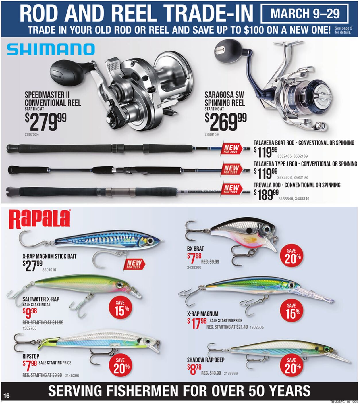 Weekly ad Cabela's 03/01/2023 - 03/31/2023