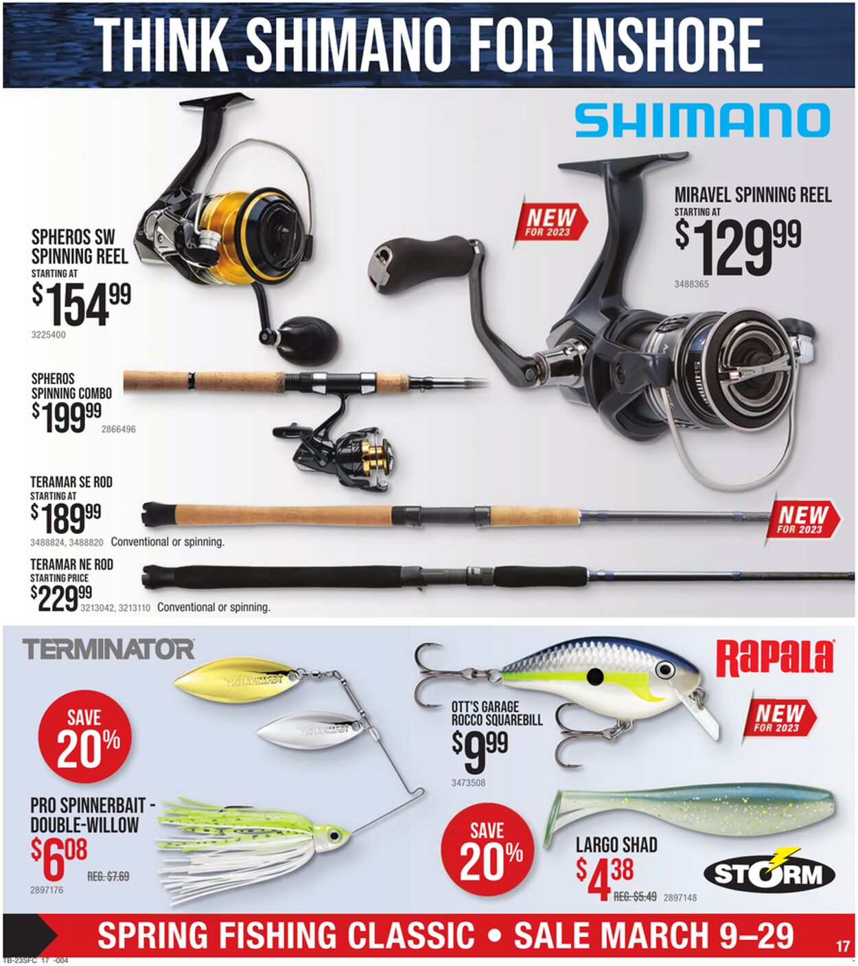 Weekly ad Cabela's 03/01/2023 - 03/31/2023