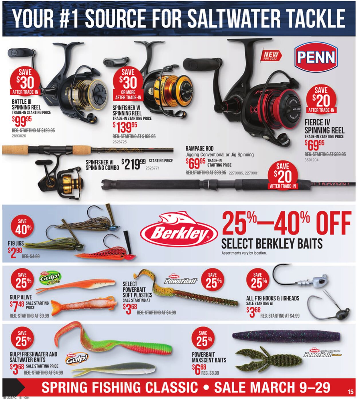 Weekly ad Cabela's 03/01/2023 - 03/31/2023