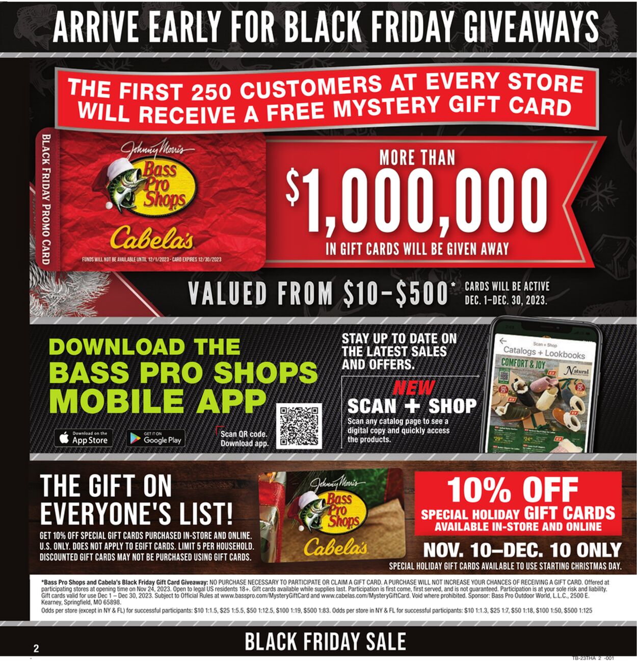 Weekly ad Cabela's 11/20/2023 - 11/26/2023