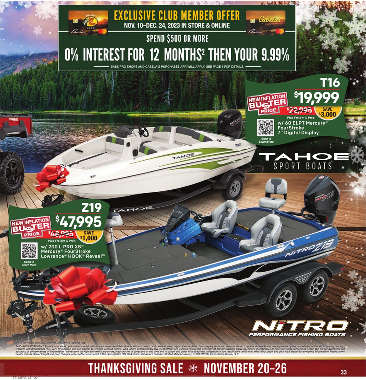 Weekly ad Cabela's 11/20/2023 - 11/26/2023