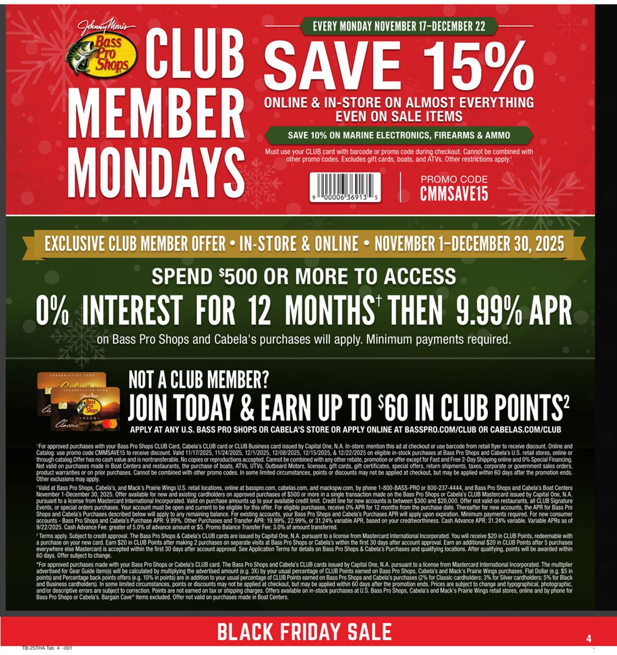 Weekly ad Cabela's 11/24/2025 - 11/30/2025