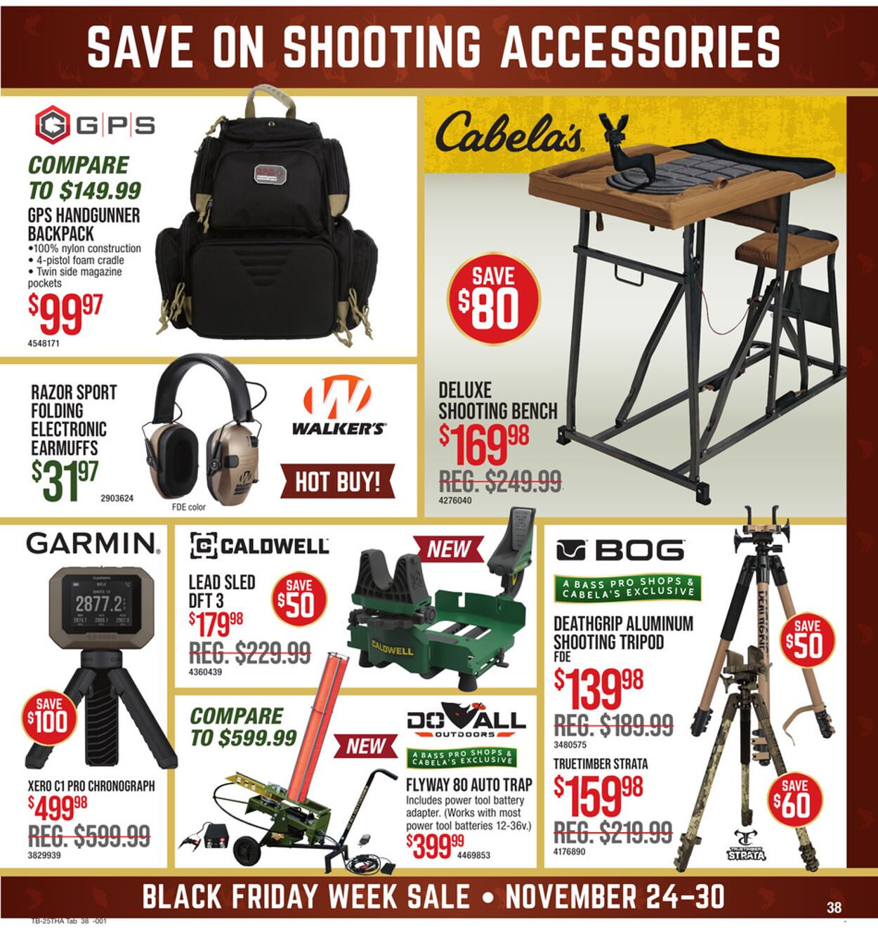 Weekly ad Cabela's 11/24/2025 - 11/30/2025