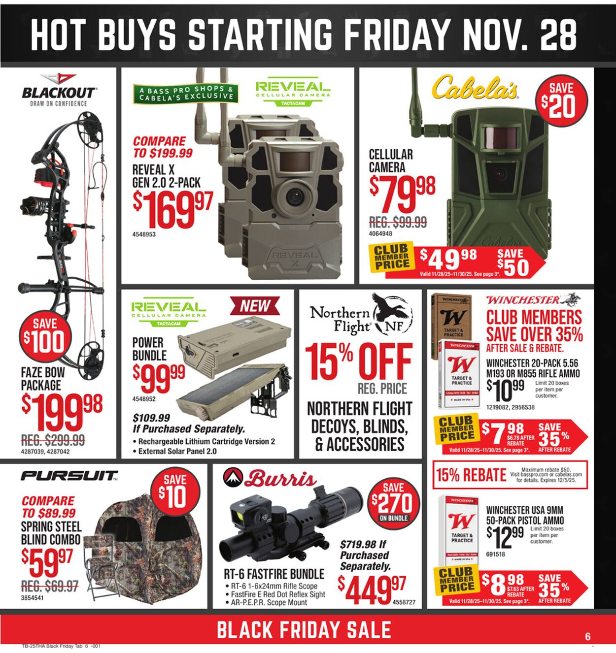Weekly ad Cabela's 11/24/2025 - 11/30/2025