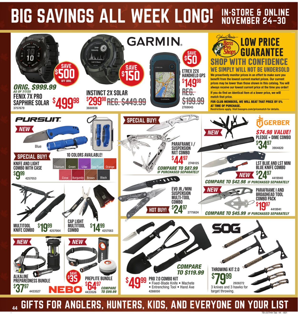 Weekly ad Cabela's 11/24/2025 - 11/30/2025