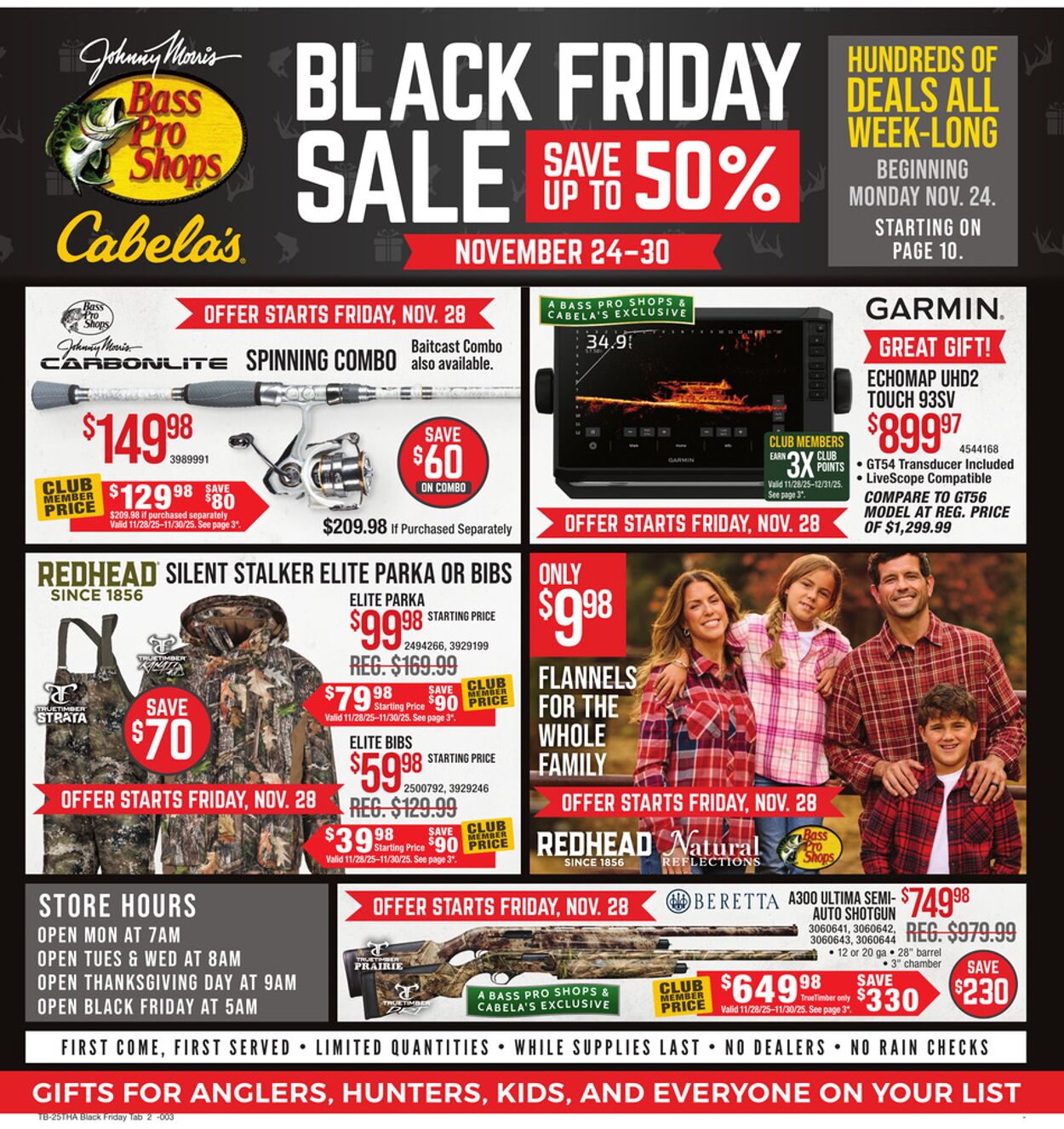Weekly ad Cabela's 11/24/2025 - 11/30/2025