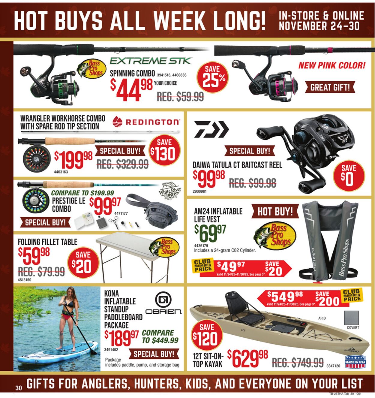 Weekly ad Cabela's 11/24/2025 - 11/30/2025