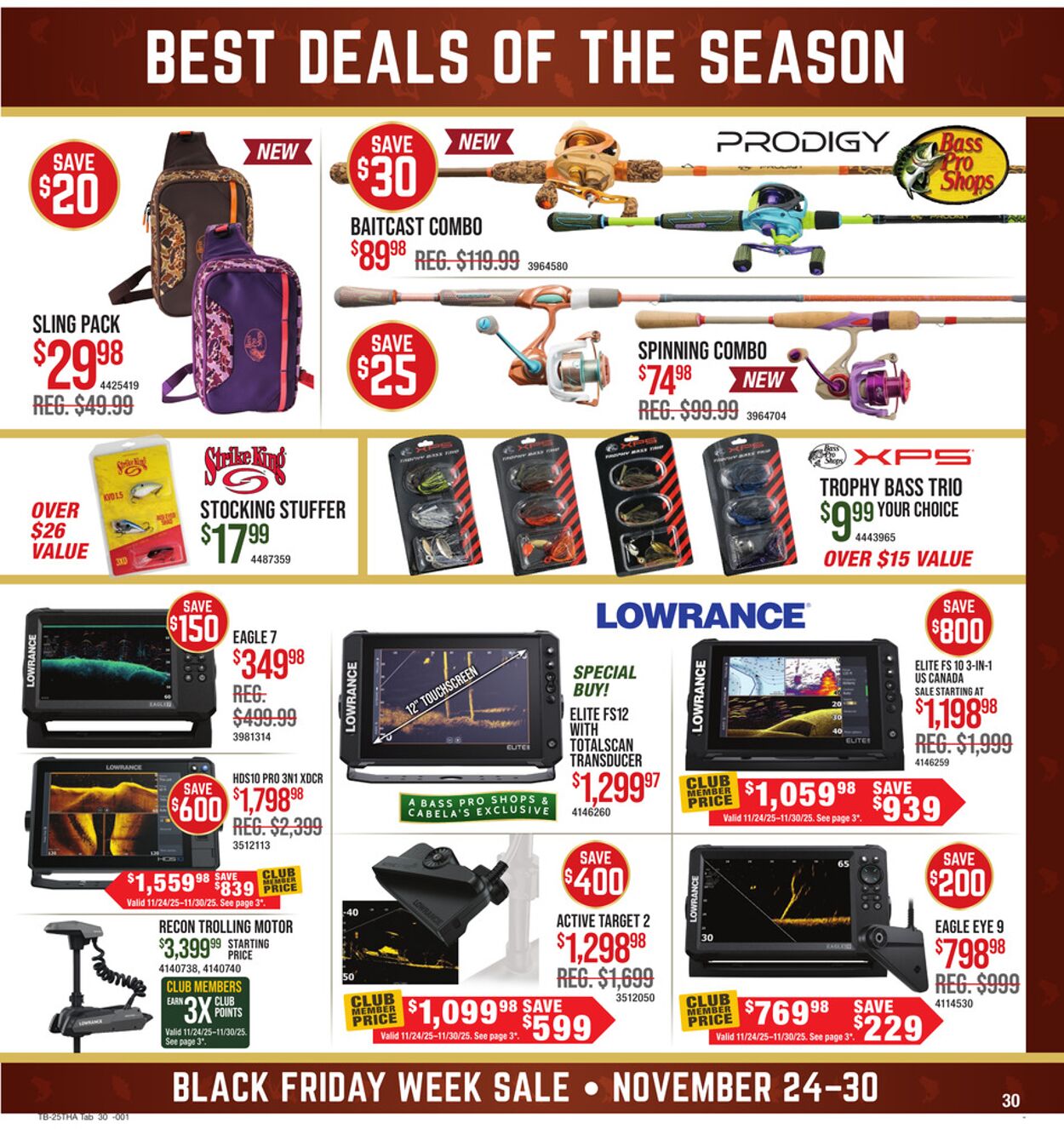 Weekly ad Cabela's 11/24/2025 - 11/30/2025
