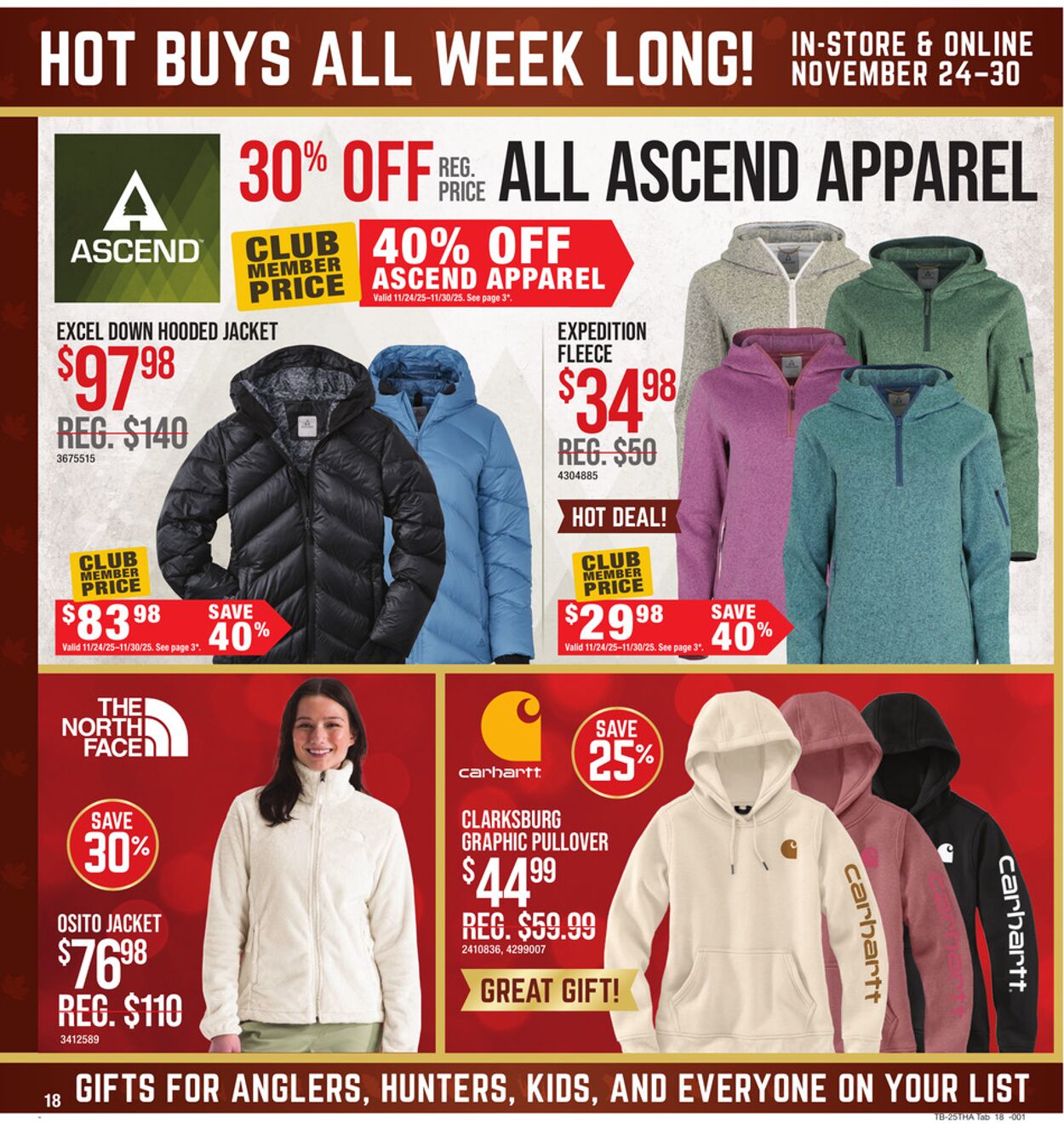 Weekly ad Cabela's 11/24/2025 - 11/30/2025