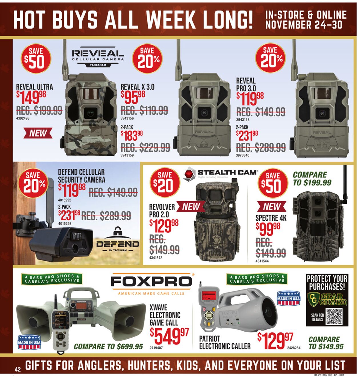 Weekly ad Cabela's 11/24/2025 - 11/30/2025