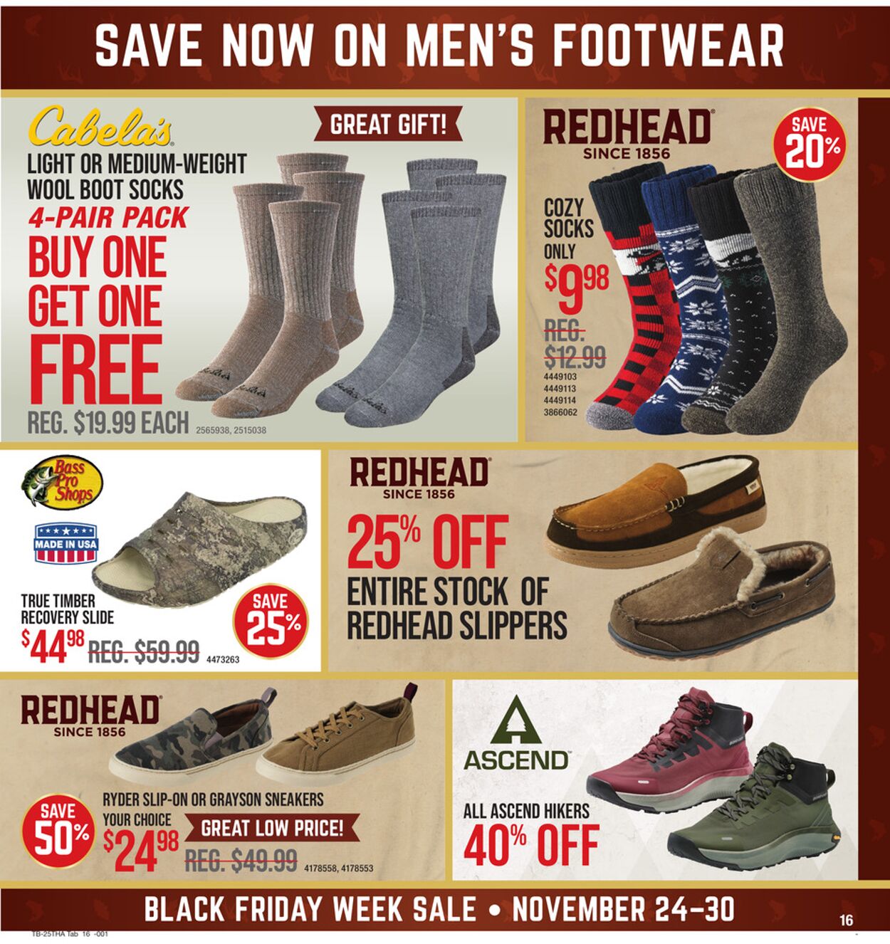 Weekly ad Cabela's 11/24/2025 - 11/30/2025